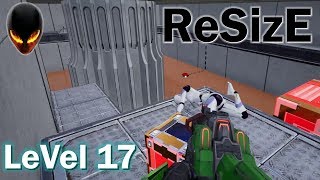 ReSizE Level 17 with Big Structure (Puzzle Game)