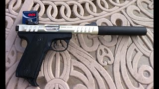 Ruger 22/45 wet monocore NFA suppressor
