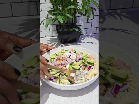 The Best Tuna Pasta Salad recipe #salad #food #saladrecipe #tunasalad
