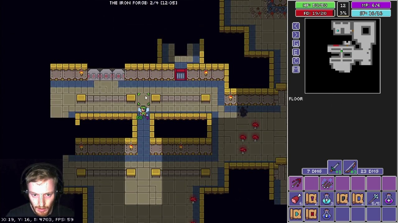 Rogue Fable 3 Speedrun - Full Clear World Record - 21m54s