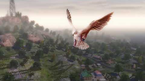 PUBG FALCON  ANIMATION FIRST RENDER 3D MODEL WITH 3D MAP 🔥❤️😍