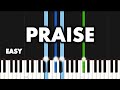 Elevation Worship Praise EASY PIANO TUTORIAL By Synthly Elevation Worship Praise EASY PIANO TUTORIAL By Synthly