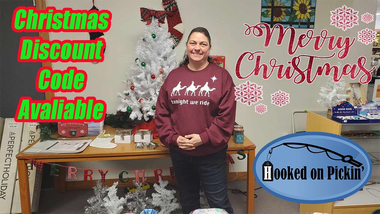 Merry Christmas From Hooked On Pickin We Also Are Doing A Customer Merry christmas from hooked on pickin we also are doing a customer