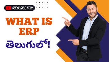WHAT IS ERP|| ENTERPROCES RESOPUCE PLANNING|| IN TELUGU