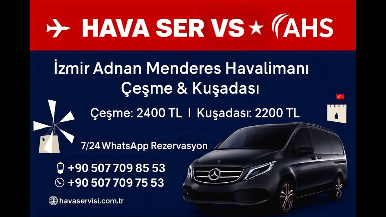Adnan Menderes’ten Konforlu Ulaşım | VIP Mercedes Vito Transfer - YouTube