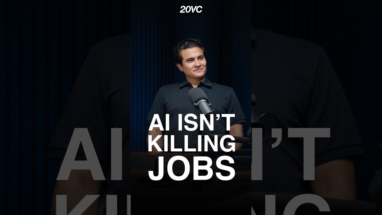 AI ISN’T KILLING JOBS