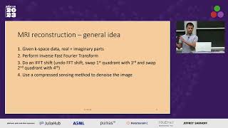 MRI Compressed Sensing and Denoising in Julia | Alexander Leong | JuliaCon 2023