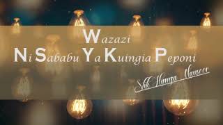 Sheikh Hamza Mansoor - Wazazi ni sababu ya kuingia PEPONI