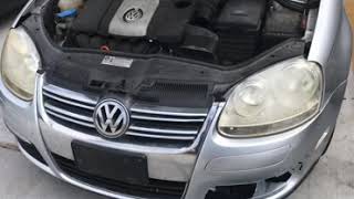 2009 Volkswagen Jetta dismantles abs pump