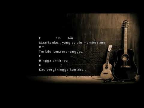 LIRIK & CHORD GITAR || PERLAHAN - GUYONWATON || ANGGA CANDRA COVER