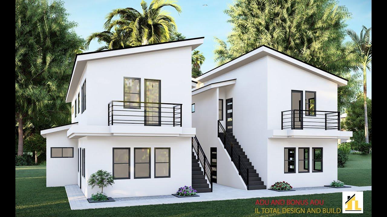 Albemarle Street Fourplex ADU featuring two duplex structures ADU YouTube