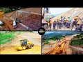 🚨Travaux en cours sur la rocade Sud-Est à Mitendi (projet de 65 km)