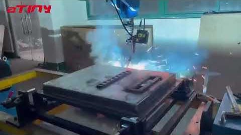 seam tracking system to the robot for automated welding in the application of engineering machinery.