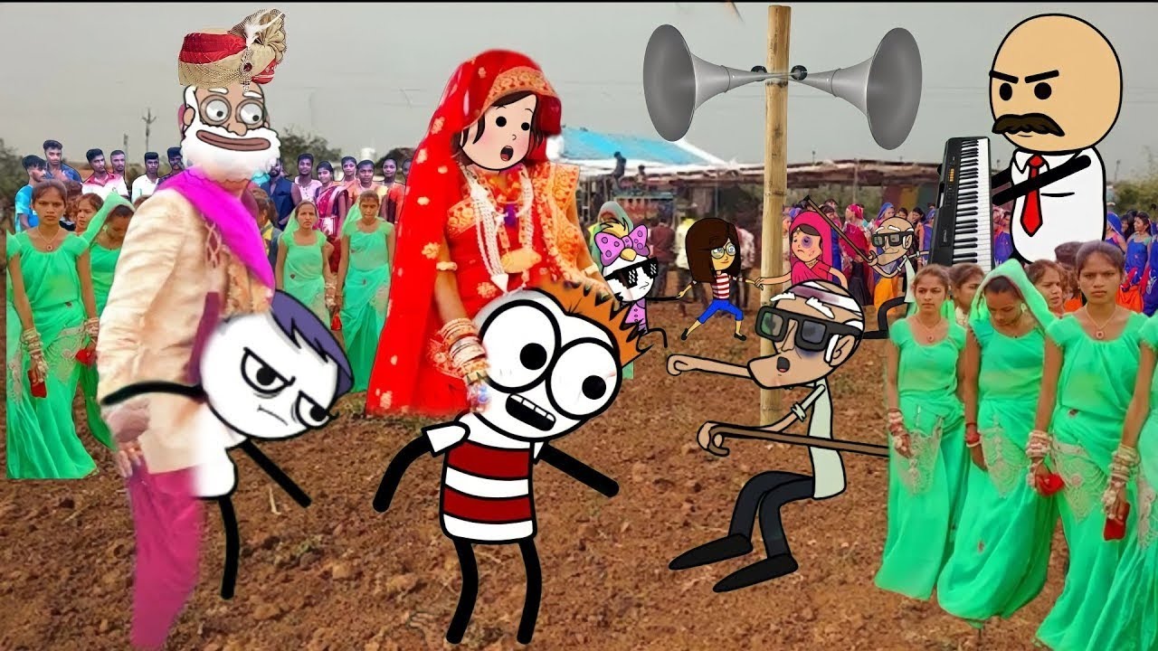 चाल वा मामा र || आदिवासी कार्टून वीडियो कॉमेडी | adivasi cartoon comedy  video 2022 | adivasi cartoon - YouTube
