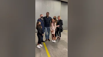 GSP meets Jon Jones Family