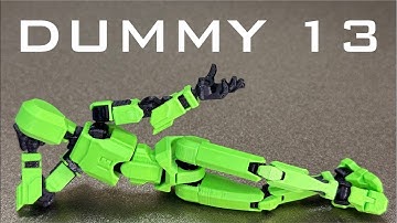 Dummy 13 | Live 3D Printing Session 11 (4K Ultra HD)
