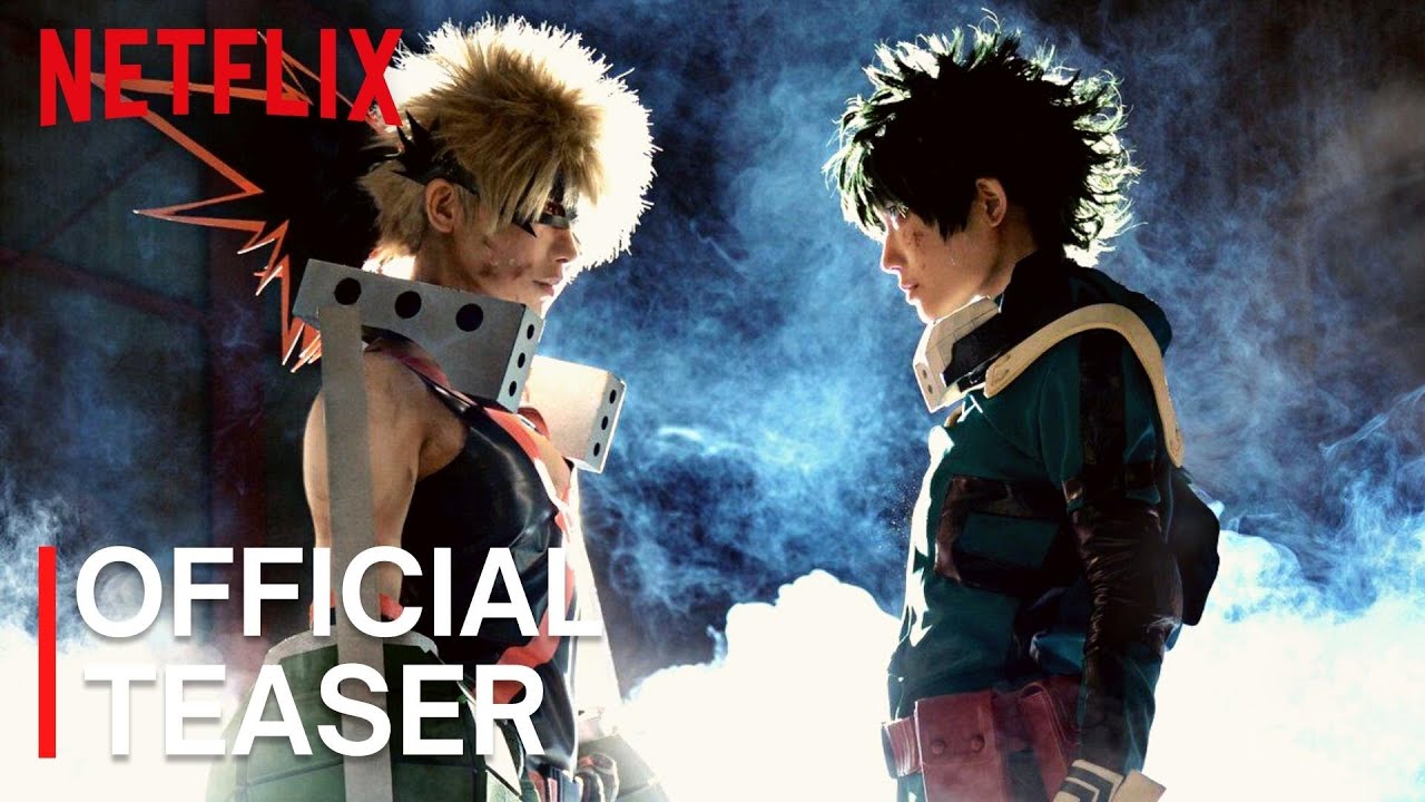 Filme live-action de Boku No Hero está em desenvolvimento pela Netflix