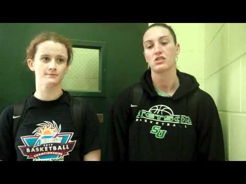 Stetson WBB Postgame Feb 17 vs Campbell.MP4