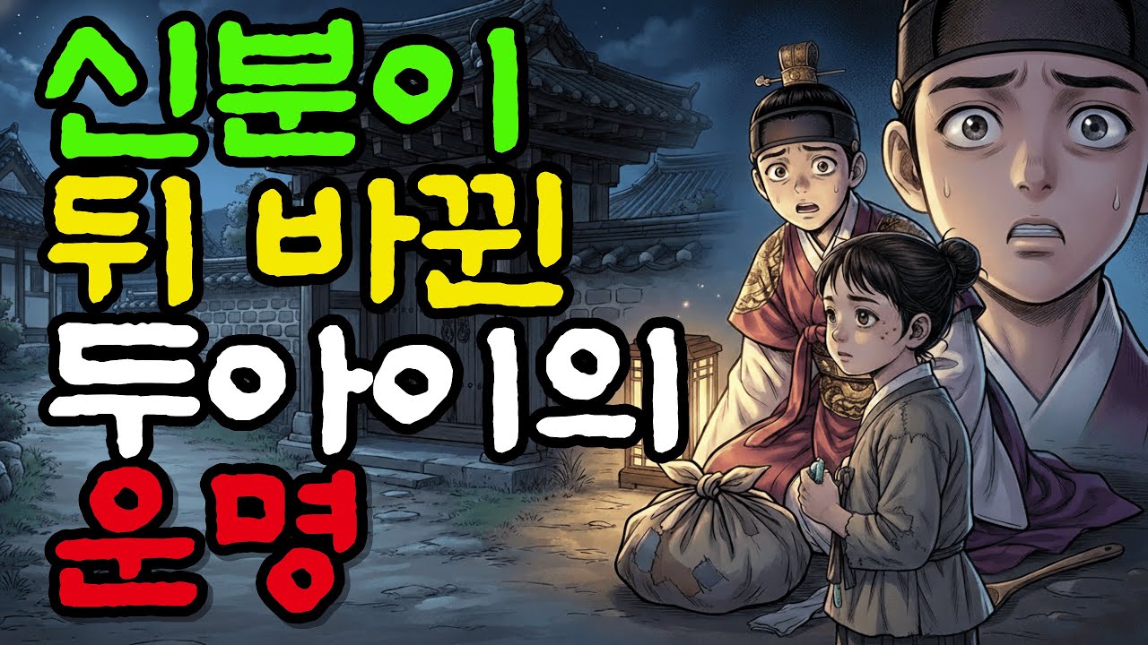 한밤의 비밀이 부른 비극, 신분이 바뀐 두 아들 이야기ㅣ 오디오북 ㅣ옛이야기