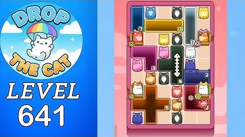 Drop The Cat Level 641 Walkthrough