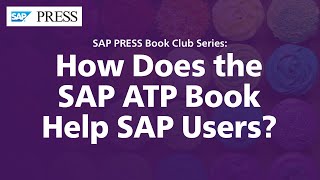 How Does the SAP ATP Book Help SAP Users?