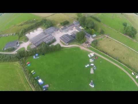knotlow campsite 22/07/2016 By drone