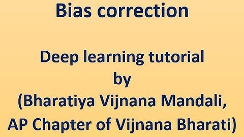 37-Bias correction