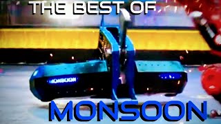 The Best Of Monsoon!  Battlebots Season 8  2018  All Compilations Now On BlooperSphoof2