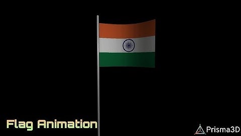 Simple way to animate flags // prisma 3d //