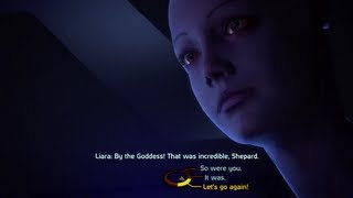 Mass Effect 1 Liara Romance Scene