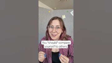 Start comparing yourself to others