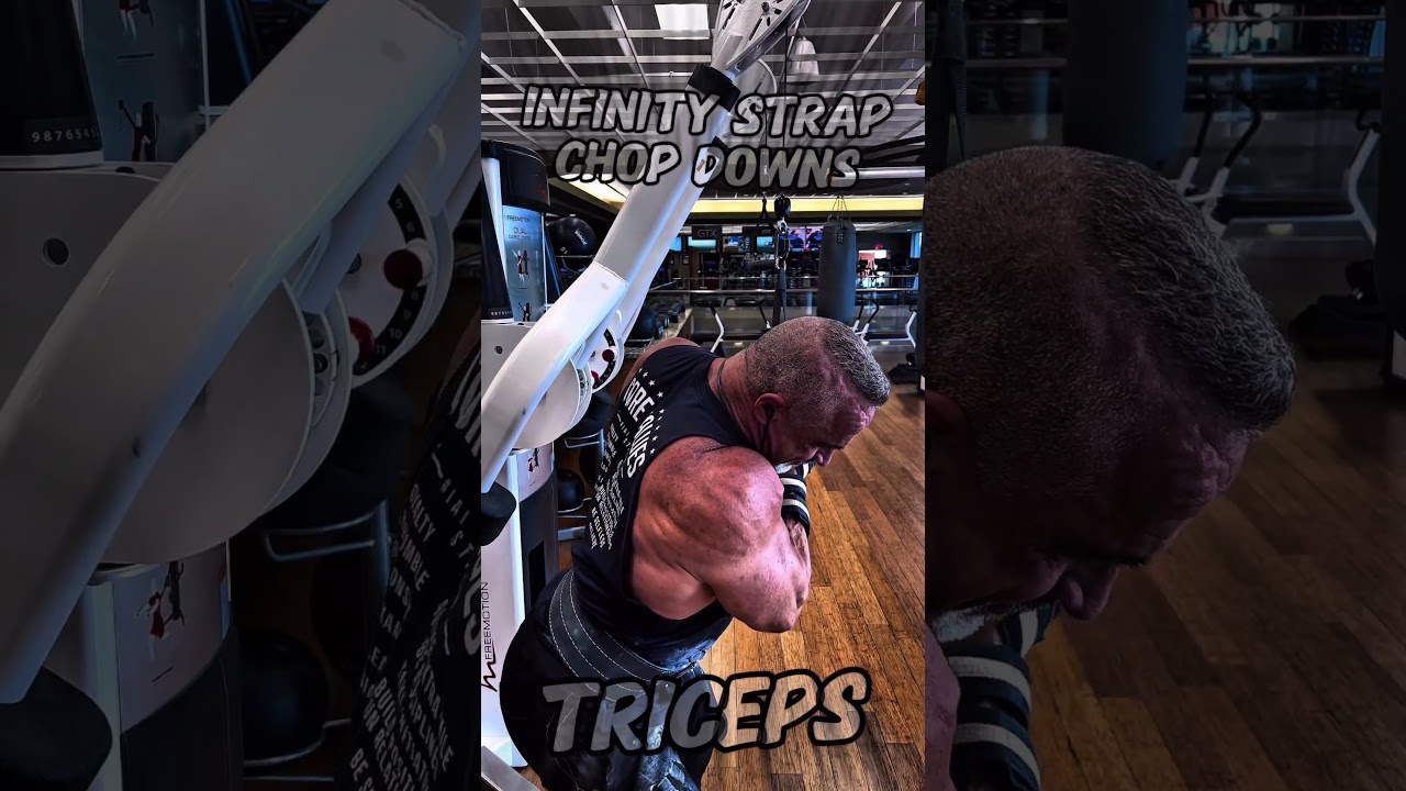 LUMBERJACK TRICEPS CHOP DOWNS #workout #motivation #muscle #workouttips