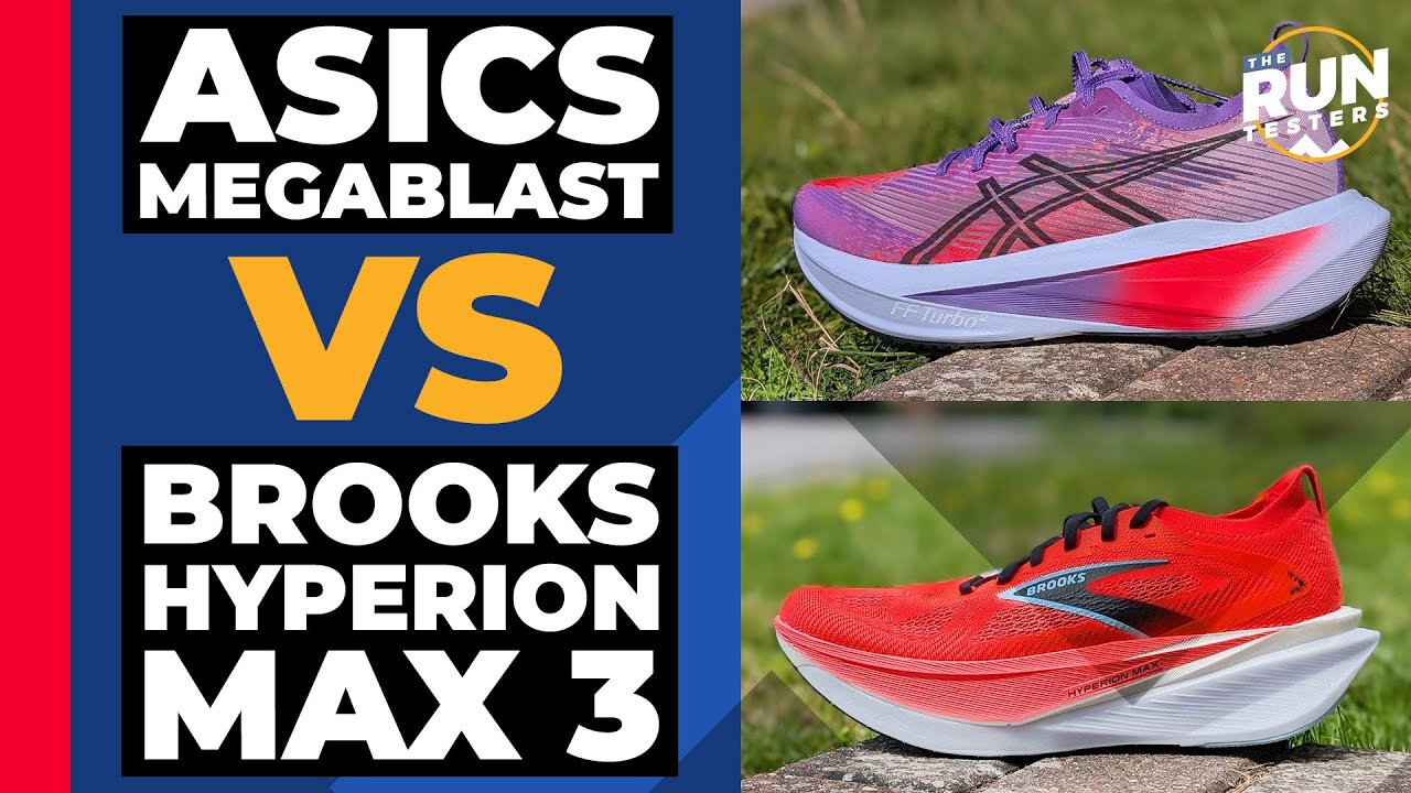 Asics Megablast Vs Brooks Hyperion Max 3 | We put the two super trainers to the test