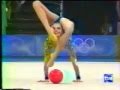 Alina Kabaeva (RUS) ball Oympic Games 2000 Sydney AA final