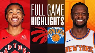 RAPTORS at KNICKS | FULL GAME HIGHLIGHTS | December 11, 2023