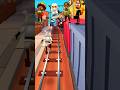 4 leanged in Copenhagen battle ⚔️ Ninja 🥷🆚 Ella 🆚 Frank 🆚 guard King #subwaysurfers #shortsfeed