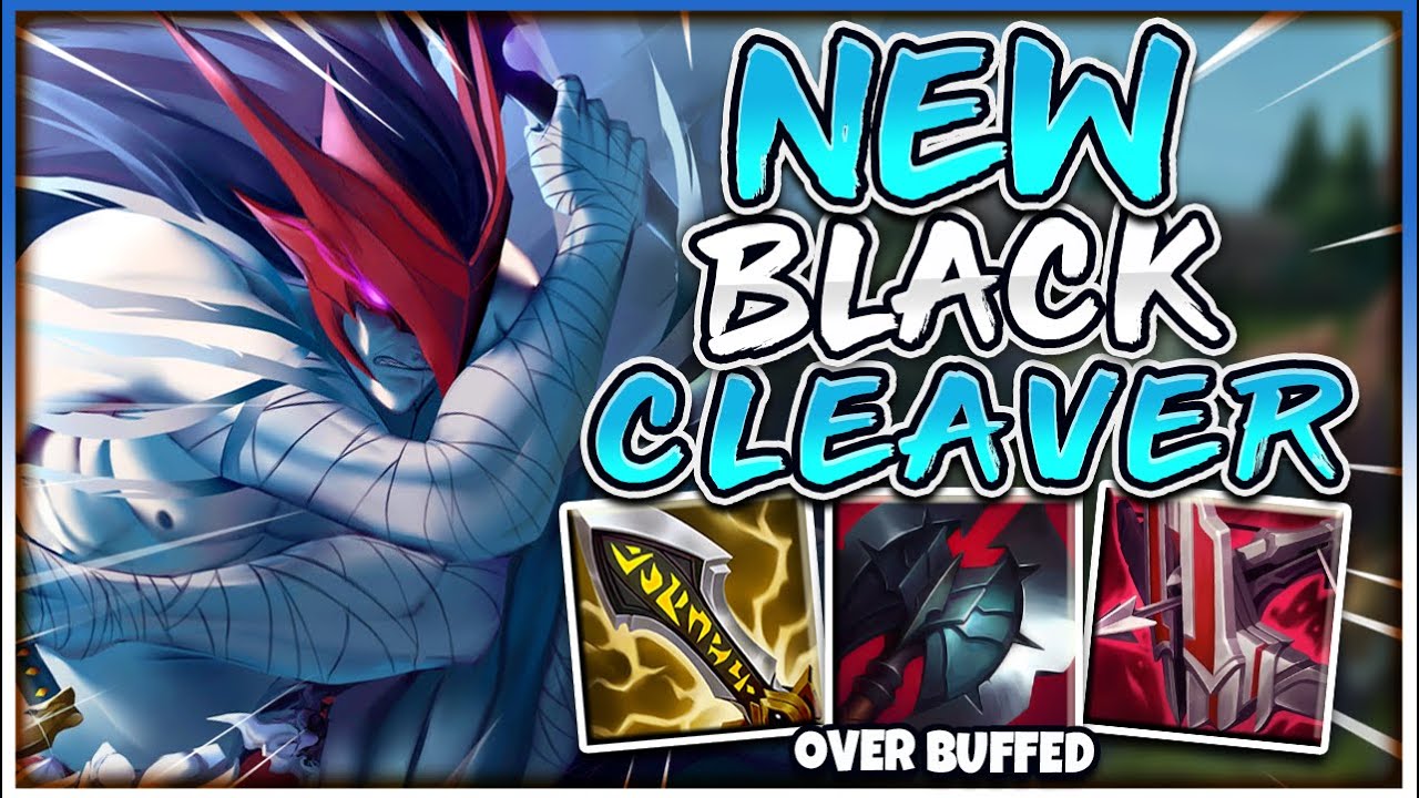 WTF!? THE BLACK CLEAVER BUFF IS COMPLETELY BUSTED! | Challenger Yone -  League of Legends - YouTube