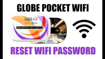 How to Reset Globe Tattoo Pocket Wifi Password
