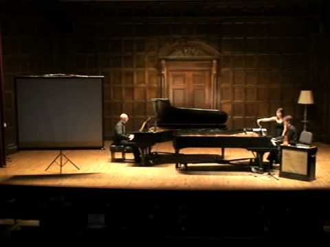 Paul Coleman: ON EGGSHELLS for piano duo and metro...