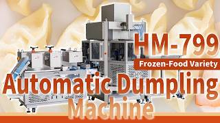 HM-799 Automatic Dumpling Machine｜Servo-Controlled｜Frozen-Food Variety｜Purpose-Built