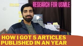 How to begin with research for USMLE | Finding topics and mentors | Networking |