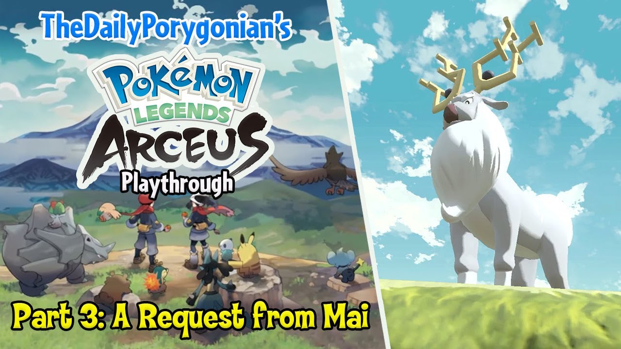 A Request from Mai | Pokemon Legends Arceus Playthrough Part 3