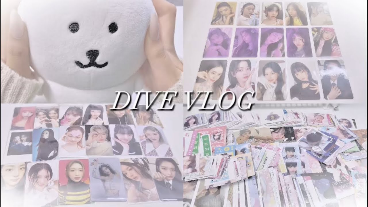 [ 다이브로그 ] 한순간에 포카부자 된 썰 푼다 ( ⸝⸝´꒳`⸝⸝) | #다이브 #다이브로그 #아이브 #깡 #추천 #반택깡 #레이 #이서 #ive