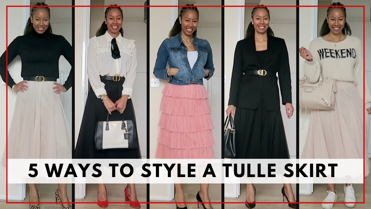 HOW TO STYLE A HIGH-LOW TULLE SKIRT (REQUESTED VIDEO) 