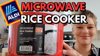 Aldi Microwave Rice Cooker £4.99p