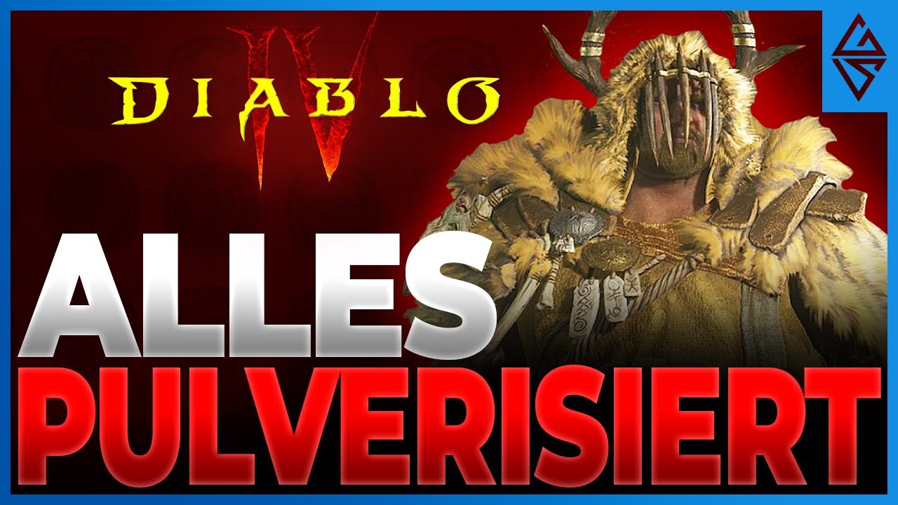 Diablo 4 DRUIDE BUILD GUIDE | Zerstöre ALLES als WERBÄR mit