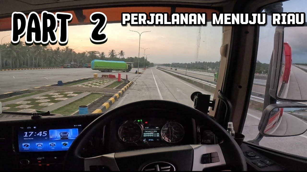 Part 2 ‼️perjalanan menuju ke Riau #sibasurya #drivingview #fawjh6 #eurotrucksimulator2 