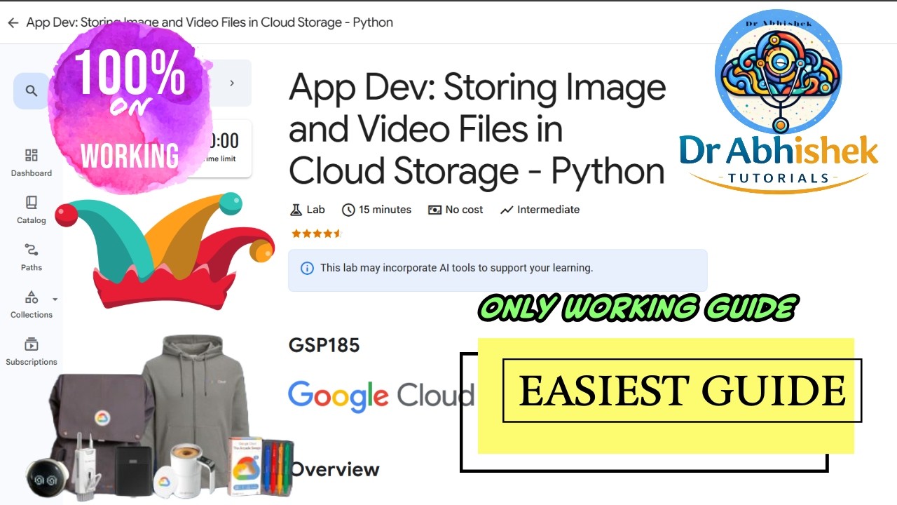 App Dev: Storing Image and Video Files in Cloud Storage - Python # ...