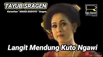 TaYUB SRAGEN , Karawitan" MARDI LARAS " Langit Mendung Kuto Ngawi 👍👍👍