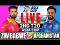 🏏 Afghanistan vs Zimbabwe 2nd T20 Live: Score & Commentary | Today's Match